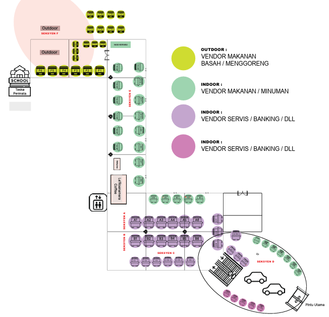 (LIVE) 6 JULY MARKETPLACE @MITI booth layout