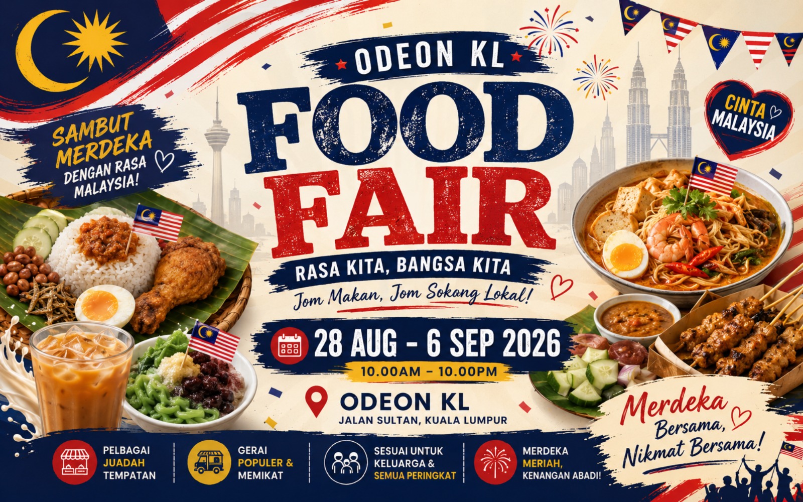 (LIVE) FOOD FAIR ODEON KL