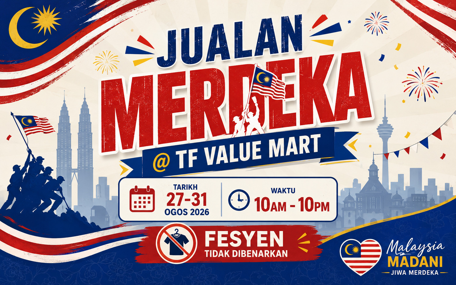 JUALAN MERDEKA @ TF MART