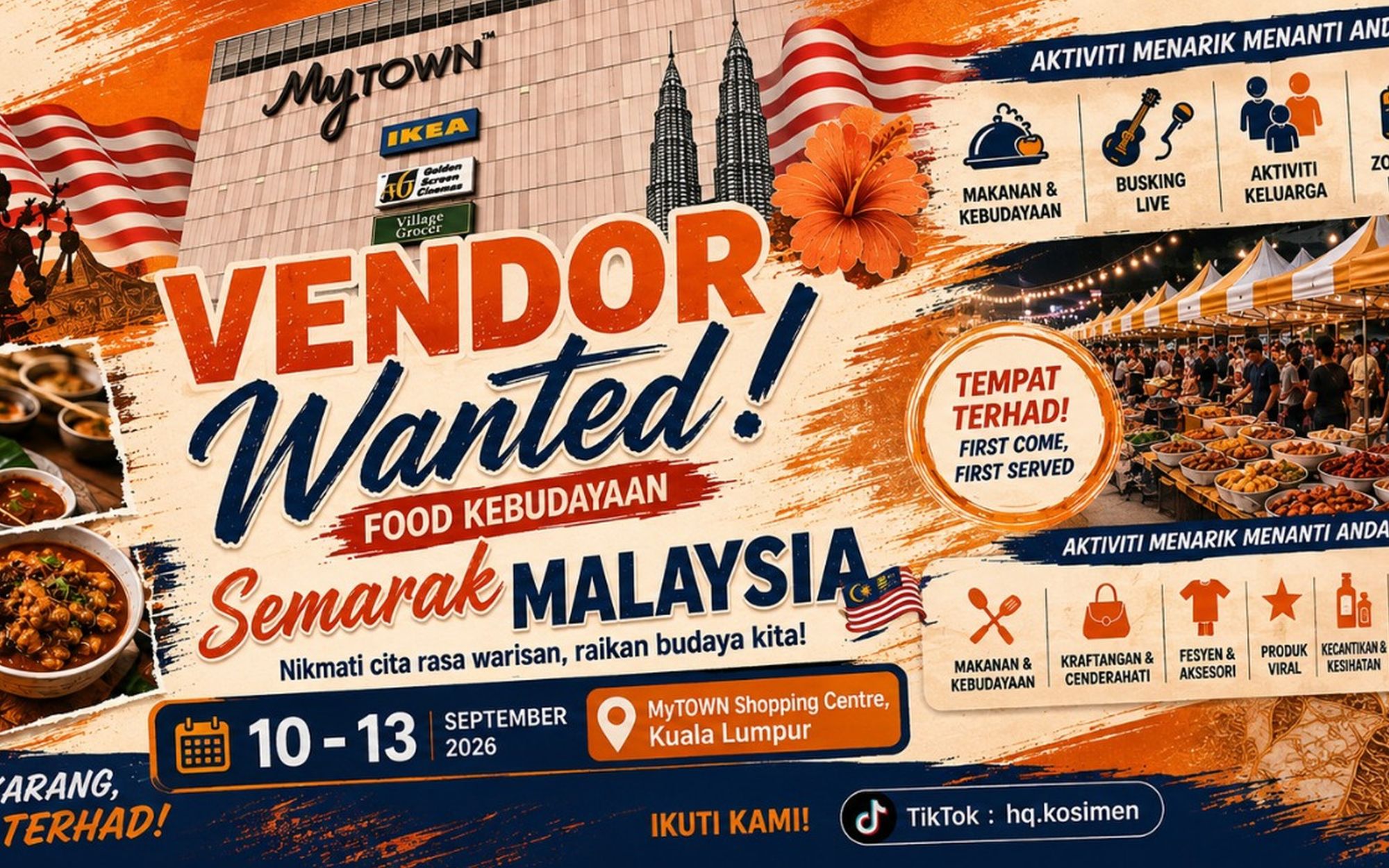 FOOD KEBUDAYAAN SEMARAK MALAYSIA @ MYTOWN
