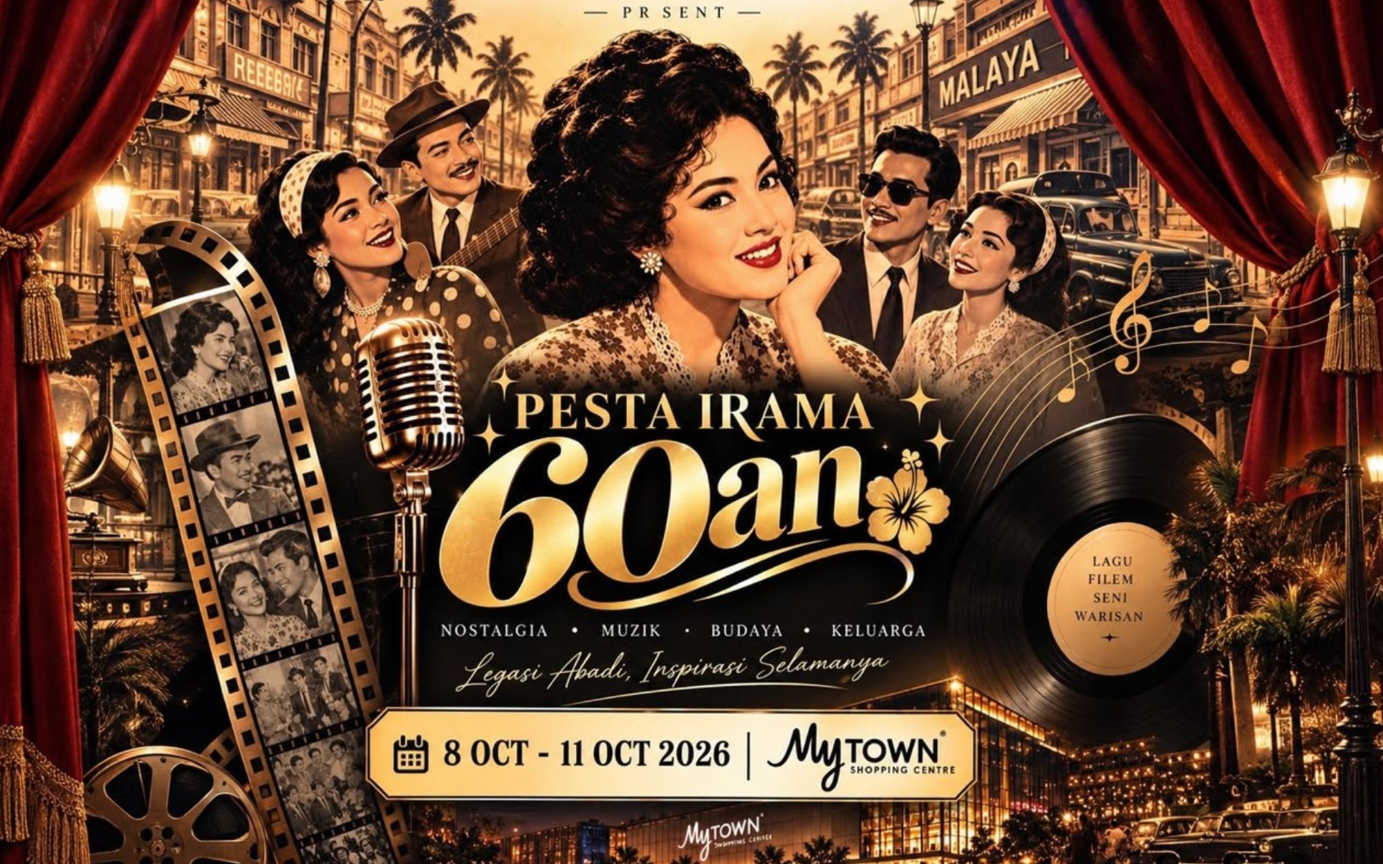 PESTA IRAMA P.RAMLEE & SALOMA @ MYTOWN