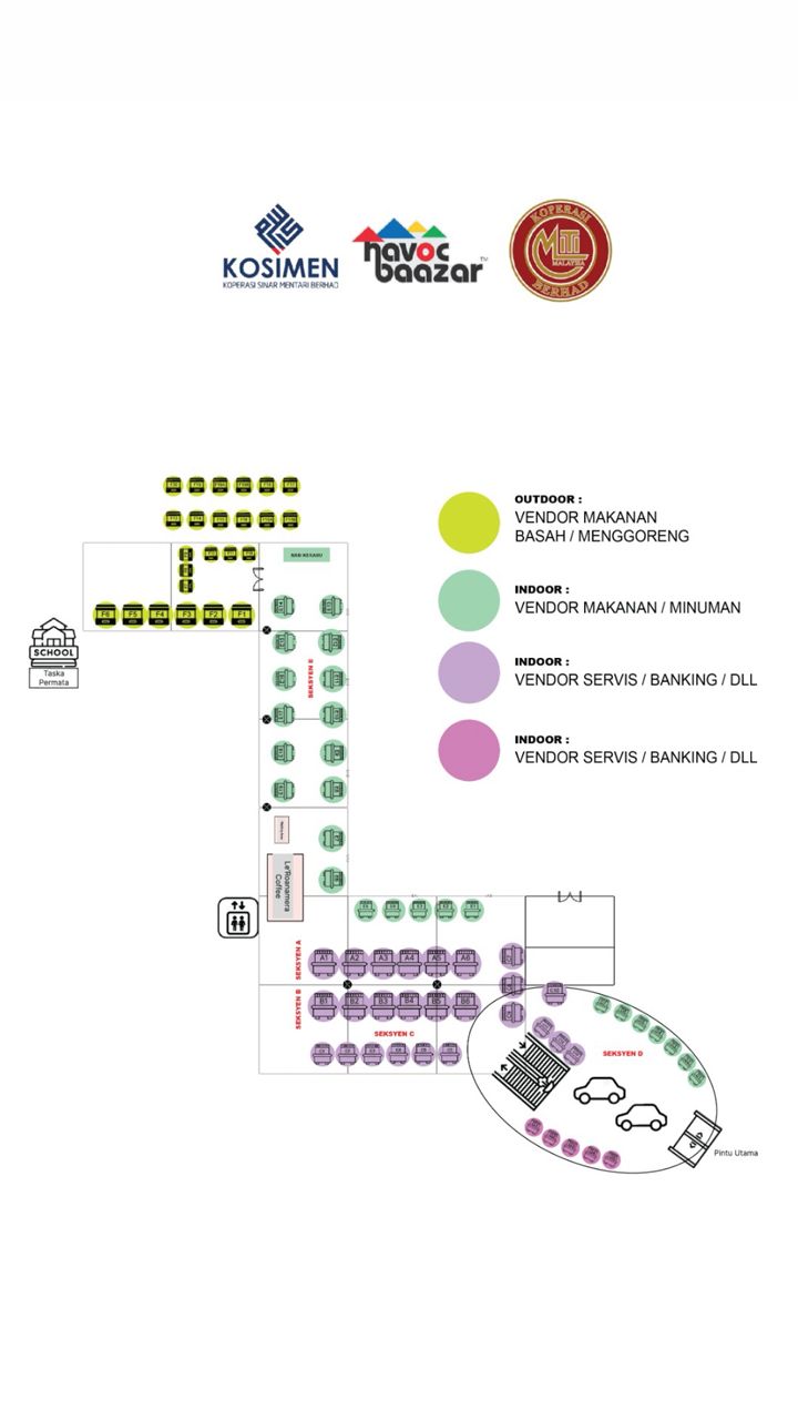Back to School @Miti 2025 booth layout