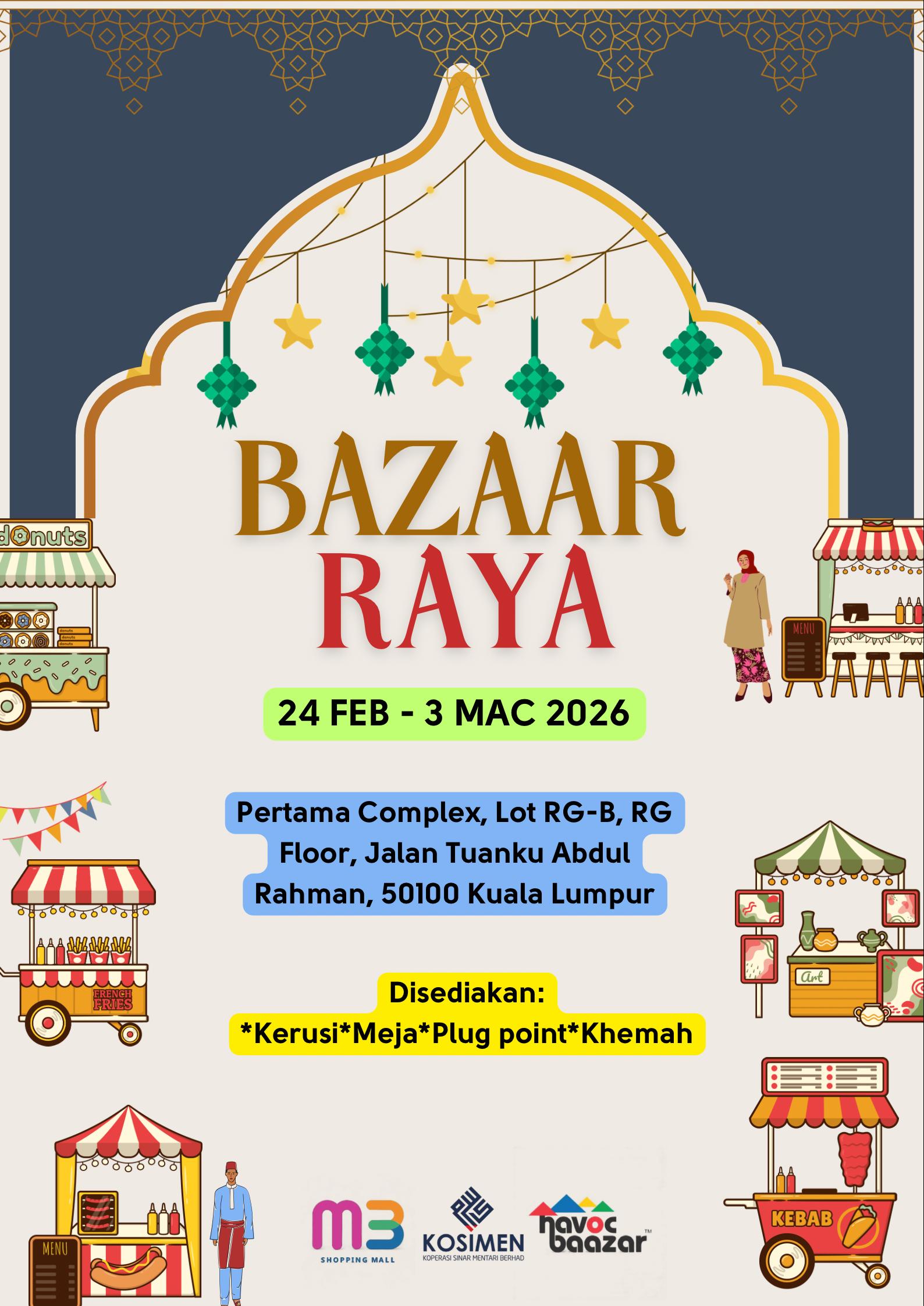 BAZAAR RAYA AIDILFITRI @ PERTAMA COMPLEX